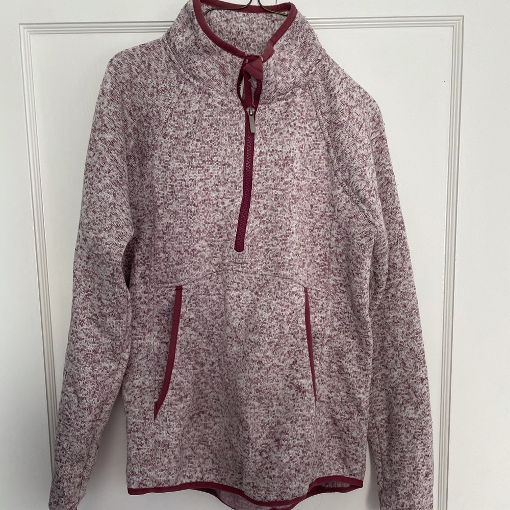 Freedom Trail Checkerd Half Zip Pullover